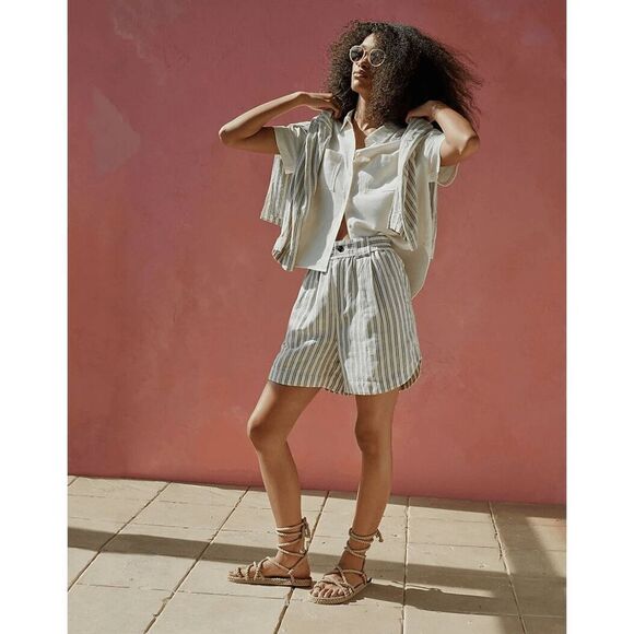 Madewell Breezewoven Beachside Shirttail Top size Small - Picture 1 of 10